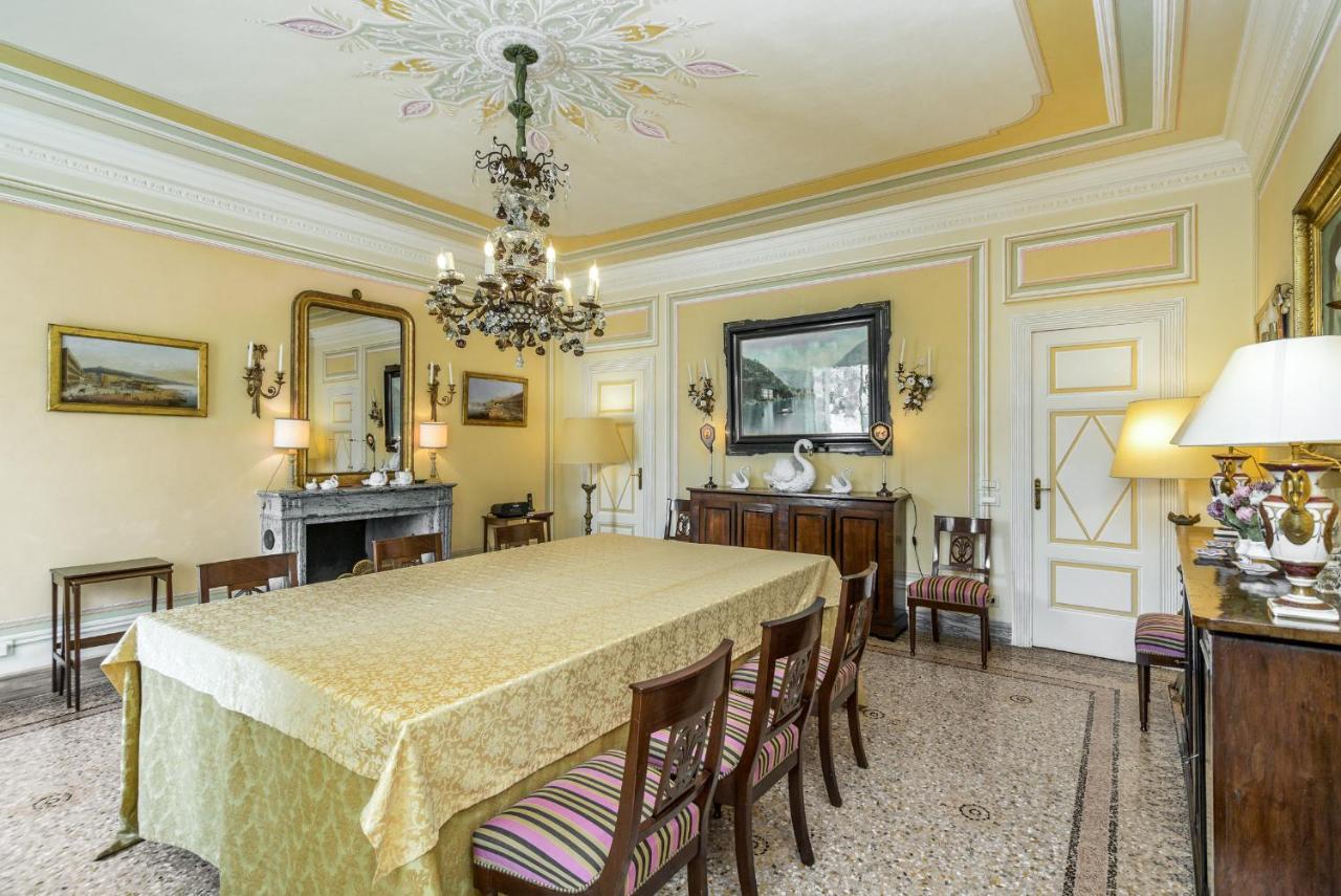 Lussuosa Villa Sulle Sponde Dello Splendido Lago Di Como Torno Esterno foto