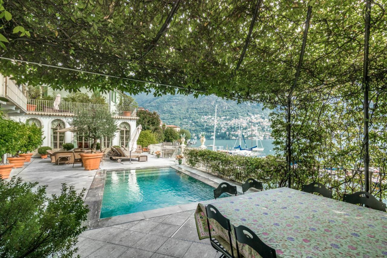 Lussuosa Villa Sulle Sponde Dello Splendido Lago Di Como Torno Esterno foto