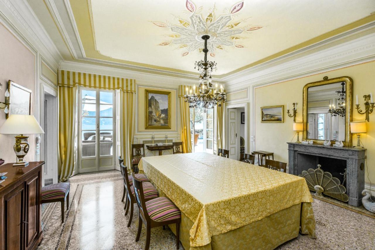 Lussuosa Villa Sulle Sponde Dello Splendido Lago Di Como Torno Esterno foto