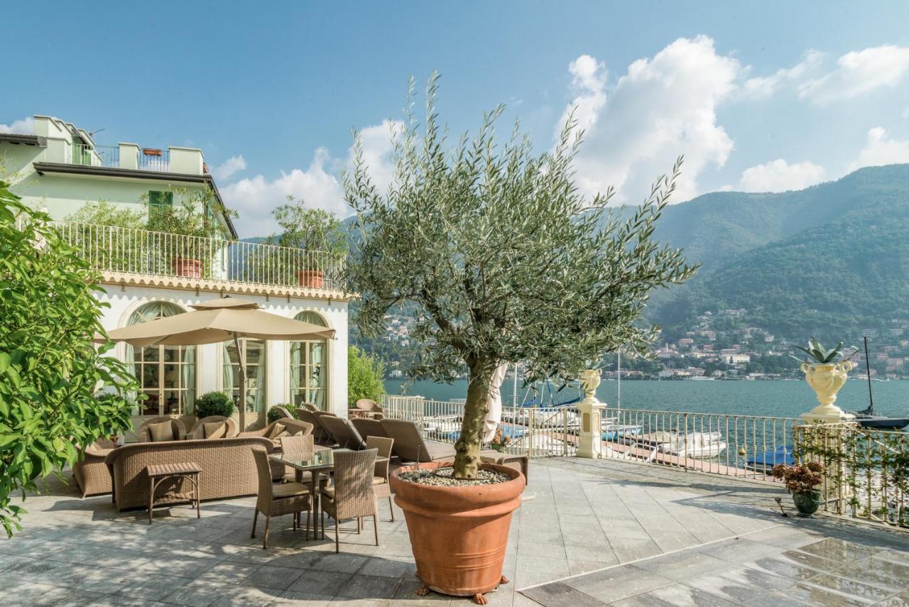 Lussuosa Villa Sulle Sponde Dello Splendido Lago Di Como Torno Esterno foto