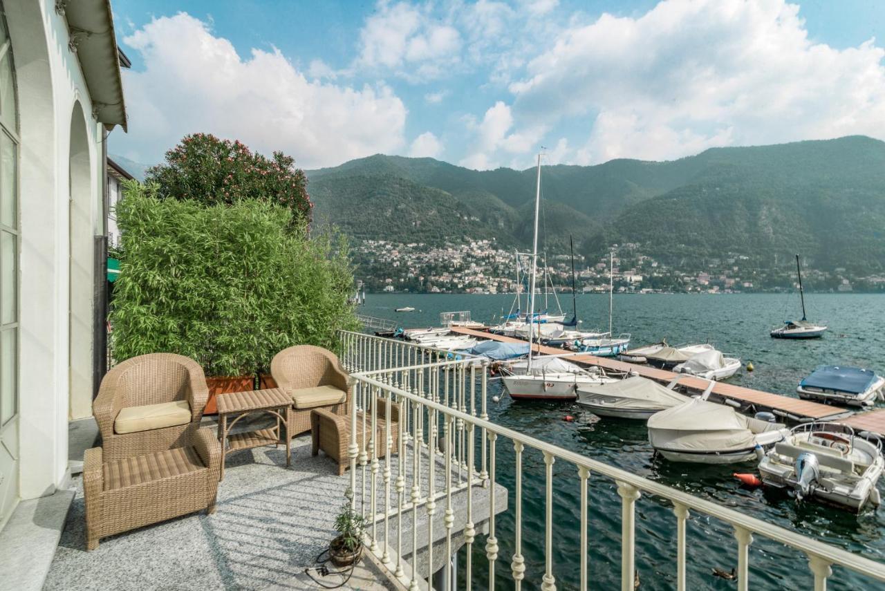 Lussuosa Villa Sulle Sponde Dello Splendido Lago Di Como Torno Esterno foto